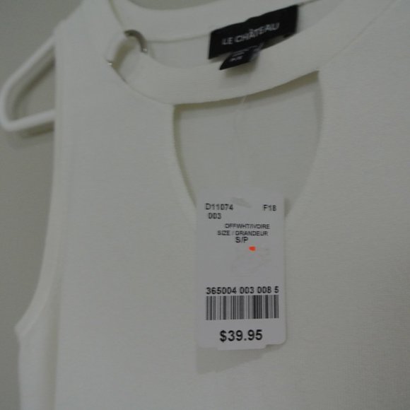 White sleeveless top - Picture 2 of 4